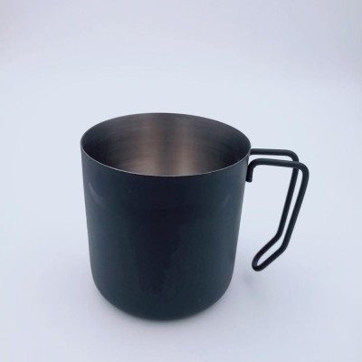 black color stainless steel water cup