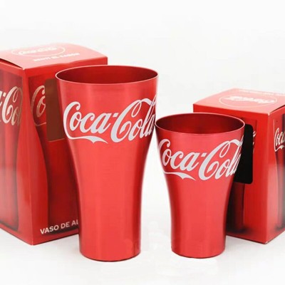 600ml / 350ml alumina cola aluminum cup customizable logo